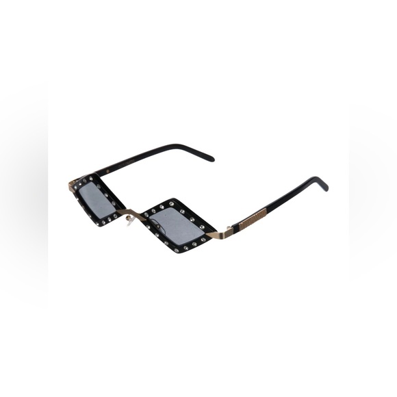 NWOT Poppy Lissiman Elton Sunglasses in Black - Picture 2 of 6